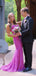 Elegant Sweetheart Strapless Fuchsia Tulle Long Prom Dress with Lace Applique to Impresss, Evening Dress, PD382279