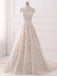 Luxury Sweatheart Strapless Lace A-line Long Wedding Dresses, WD3076
