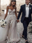 Elegant Sweetheart A-line Lace applique Tulle Wedding Dresses, WD3051