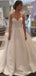 Elegant  V-neck Straps Mermaid Long Wedding Dresses,WD3108