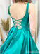 Elegant Square A-line Long Prom Dress,PD38082