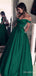 Sexy V-neck Off-Shoulder A-line Long Prom Dress,PD38086