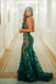 Sexy Sweetheart Sleeveless Mermaid Floor Length Prom Dress, PD3678