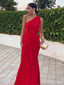 Elegant One Shoulder Mermaid Long Prom Dress,PD38113