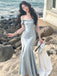 Elegant V-neck Mermaid Long Prom Dress,PD38125