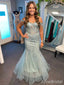 Elegant V-neck Off-Shoulder Strapless Mermaid Long Prom Dress,PD38171