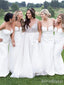 Simple Strapless Mermaid Long Bridesmaid Dress,PD3216