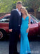 Gorgeous V-neck Spaghetti Strap Mermaid Long Prom Dress,PD381887