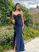 Gorgeous Sweetheart Spaghetti Strap Mermaid Long Prom Dress,PD381944