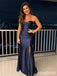 Elegant Sweetheart Strapless Split Side Mermaid Long Prom Dress,Evening Dress,PD382122