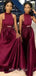 Elegant Halter A-line Long Prom Dress,PD3201