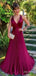 Elegant Halter V-neck A-line Long Prom Dress,Evening Dress,PD382194