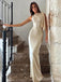 Elegant Sleeveless Mermaid Long Prom Dress,Evening Dress,PD37672