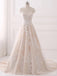 Luxury Sweatheart Strapless Lace A-line Long Wedding Dresses,WD3076