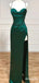 Simple Spaghetti Strap Split Side Mermaid Long Prom Dress,Evening Dress,PD37761