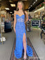 Elegant V-neck Strapless Mermaid Long Prom Dress,Evening Dress,PD37818