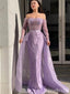 Elegant Strapless Off-Shoulder Mermaid Long Prom Dress,PD37890