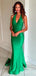 Elegant V-neck Halter Mermaid Long Prom Dress,Evening Dress,PD37784