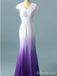 Elegant V-neck Mermaid Long Prom Dress,PD37935