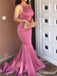 Elegant Spaghetti Strap Mermaid Long Prom Dress,PD37950