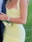 Sexy Light Yellow Sweetheart Bodycon Short Homecoming Dress, Prom Dress，PD382243