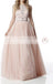 New Arrival Stunning Beaded Rhinestone Top Halter For Teens Prom Dresses,PD00084