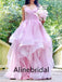 Elegant V-neck Sleeveless A-line Long Prom Dress, PD3552