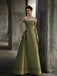 Elegant Strapless Sleeveless A-line Long Prom Dress, PD3577