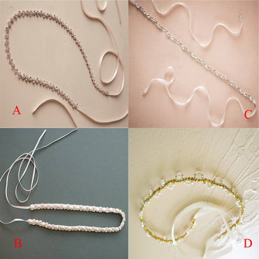 Thin Bridal Belt,Wedding Belt,Crystal Rhinestone Belt,Gorgeous Beading Belt,Pearl Belt, SA0040