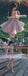 Dusty Purple Organza Lace With Beads Backless Homecoming Dresses, HD0002