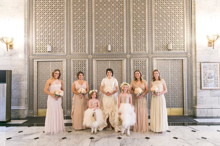 Gold Sequin Ivory Ruffles Tulle Cute Flower Girl Dresses, FGS112