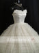 Gorgeous Ivory Lace Pleating Tulle Sweetheart Strapless Homecoming Dresses, HD0005