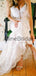 Ivory Lace Sweetheart Strapless Lace Up Back Mermaid Wedding Dresses , AB1526