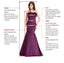 Red HI-Lo Sleeveless Round Neckline Bow Sash Key Hole Back Rhinestone Sequins Homecoming Dresses,BD00203