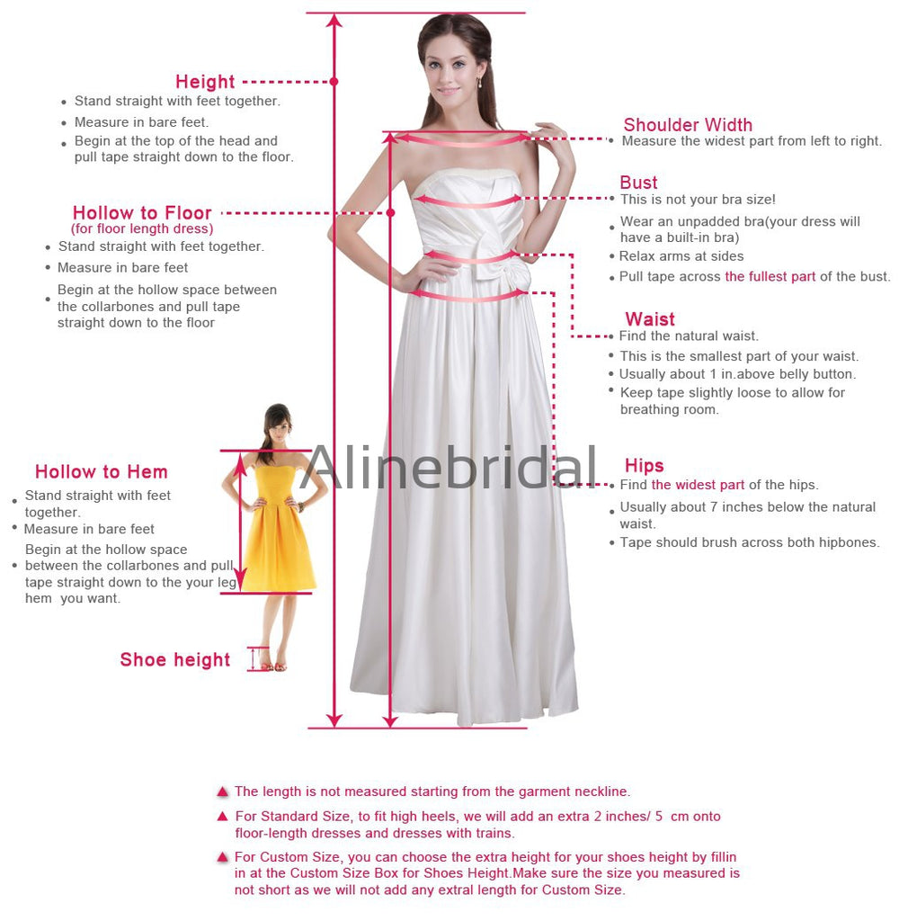 Dusty Purple Chiffon Spaghetti Strap A-line Long Bridesmaid Dresses, AB4133